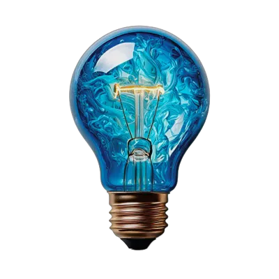 An illustration of a light bulb.